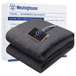 Westinghouse Heated Blanket, Electric Throw With 10 Heating Levels, 12. Fixed Price $85.69.