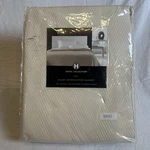 Hotel Collection Luxury King-sized 100% Cotton Blanket, Chevron Weave, New. Fixed Price $75.00.