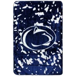 Penn State Nittany Lions Huge Soft Plush Throw Blanket, 86" X 63". Fixed Price $49.95.