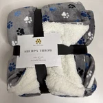 Pet Lovers Plush Sherpa Throw Blanket New!. Fixed Price $27.99.