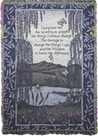 Throw-serenity Prayer-tapestry (46" X 60"). Fixed Price $37.90.