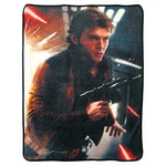 Star Wars Han Solo Dodge 46" X 60" Super Plush Throw Blanket. Fixed Price $19.99.
