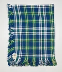 Vintage Simply Country Classics Plaid Blanket Throw Usa Made Lap Afghan 64"X44". Fixed Price $31.99.