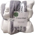 Calvin Klein Modern Reversible Gray White Queen Soft Fleece Blanket 90 X. Fixed Price $59.99.