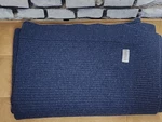 Sferra Pettra Lambswool Throw Blanket Navy $268 50 X 70. Fixed Price $119.00.