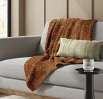 Threshold 50 In X 60 Chenille Throw Blanket -brown Nwt. Fixed Price $15.00.