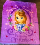 Disney Sofia The First Properly Princess Fleece Blanket Pink Purple Kids. Fixed Price $40.00.