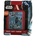 New Disney Star Wars Ships Soft & Cuddly Silky Throw Blanket 40" X 50". Fixed Price $24.00.