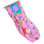 New Kids Peppa Pig Silk Touch Throw Blanket Pink Flowers 50IN X 70IN. Fixed Price $36.16.