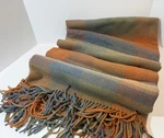 Rejuvenation Plaid Wool Throw, 56 X 72" Gunmetal-new. Fixed Price $149.00.