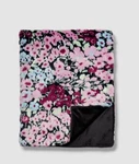 Aqua Home Pink Floral Reversible Faux-fur Throw Blanket 50 70". Fixed Price $37.26.