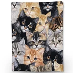 Ti Caldi Cute Cats Blanket - Soft, Cozy, Lightweight Flannel Throw .... Fixed Price $39.53.