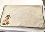 Nojo Applique Tiger Palm Tree Cream With Green Trim Soft Fleece Baby Blanket. Fixed Price $19.77.