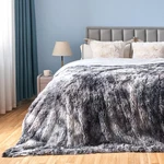 Gonaap Fuzzy Faux Fur Throw Blanket Queen Size Tie-dye Marble Black Super Sof.... Fixed Price $71.98.
