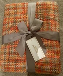 Battilo Home Orange Throw Blanket For Couch, Bed New In Pkg. Fixed Price $27.50.