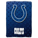 Indianapolis Colts New Soft Plush Warm Northwest Team Throw Blanket 60X80 Inch. Fixed Price $49.95.