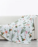 Birch Trail Holiday Motif Plush Throw, (TRW4). Fixed Price $19.99.