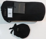 Marie Travel Blanket, 81"X 36" Soft Brushed Knit Black. Fixed Price $49.99.