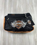 Harley-davidson Stadium Picnic Blanket 4X4FT W/ Logo Carry Bag Black Orange Nwt. Fixed Price $24.99.