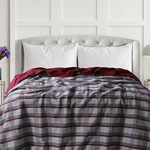 Tribeca Living - Plaid Blanket King Size Reversible W/ Cotton Acrylic Germany. Fixed Price $99.99.