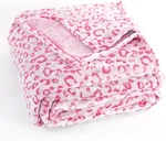Pleasant Boulevard Leopard Throw Blanket Fleece, Premium Lightweight Cozy Warm. Fixed Price $45.19.