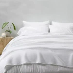 Full/queen Micro Waffle Bed Blanket White - Casaluna. Fixed Price $29.99.