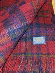 1950 Pendleton Wool Blanket 74X52 Classic Stewart-style Tartan Plaid Vibrant Usa. Fixed Price $325.00.