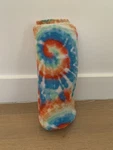 Mainstays Tie Dye Fleece Throw Blanket 50"X 60" New. Fixed Price $14.48.
