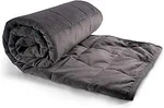 Hug Bud Weighted Blanket 48" X 72" 15-LBS Full/twin Size Bed Gray. Fixed Price $84.55.