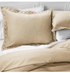 Industrial Shop Nailhead White Pepper Taupe Full Queen Duvet Cover Set 3 Pc New. Fixed Price $39.99.
