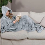 Ella Jayne Wearable Weighted Snuggle Blanket, 50" X 75" Gray. Fixed Price $39.99.