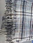 Ikea Hermine Wool Blend Blanket Couch Throw Beige Brown Plaid 47 X 71. Fixed Price $44.96.