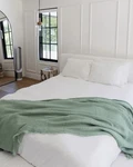 Sand Cloud Sage Party Blanket Size 90" X *brand New*. Fixed Price $109.99.