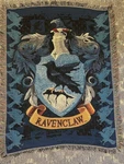 Harry Potter "ravenclaw Crest" Woven Tapestry Throw Blanket 48" X 60". Fixed Price $24.99.