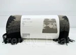 Ikea Luktvadd Throw, Geometric Black/gray 51"X67" - New. Fixed Price $28.99.