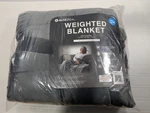 Altavida Weighted Blanket Gray, Ultra Plush Mink, 12 #, 48" X 72", Unused. Fixed Price $15.26.