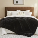 L'agraty Lagraty Faux Fur Throw Blanket 60X 80 Luxury Fluffy Plush Thick. Fixed Price $80.44.