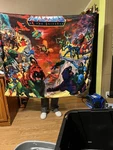 Masters Of The Universe Good Vs. Evil Battle Fleece Thick Blanket Rare New. Fixed Price $80.00.