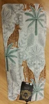 Nwt House Of Verdi Tigers Tropical Sage Grey Plush Throw Blanket 60 X 70. Fixed Price $60.00.