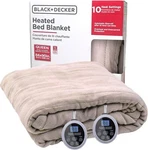 Black+decker Heated Queen Blanket, 84" X 90 Settings, 10-HOUR Timer. Fixed Price $62.61.
