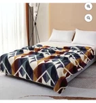 Ukeler Boho Sherpa Fleece Blanket 80'' 90'', Ultra Soft Aztec Queen. Fixed Price $23.99.