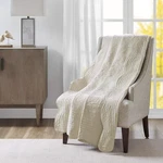Madisonparkluxe Quilted Throw Blanket Cotton Filled Spread Ultra Soft 60X72. Fixed Price $45.00.