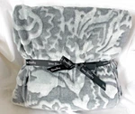 Vera Bradley Java Galaxy Gray Tonal Textured Throw Blanket 50" By 80". Fixed Price $34.00.