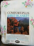 Comfort-plus Sheet Blanket Queen Size All Seasons 70 90. Fixed Price $45.00.