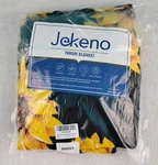 Jekeno Sunflower Throw Blanket 50X60" Cozy Fleece Polyester Gifts Machine Wash. Fixed Price $15.68.