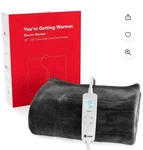 Vremi Heated Electric Blanket 50 60 With Foot Pockets VRM010710N. Fixed Price $70.00.