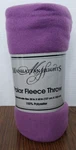 Manhattan Heights Purple Lightweight Fleece Throw Blanket 50 X 60 Inches New. Fixed Price $12.99.