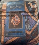 Harry Potter Hogwarts Metallic Woven Tapestry Throw Usa 48 X 60 New Sealed. Fixed Price $35.99.