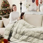 Deodar Natural Down Fiiber Throw Couch Bed Comforter Sofa Blanket.... Fixed Price $83.55.