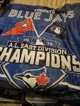 Mlb Toronto Blue Jays 2015 Al East Division Champs Blanket. Fixed Price $25.00.